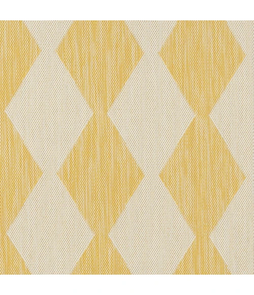 Nourison Positano Yellow POS04 2ft.2in. x 10ft. Rect. Rug