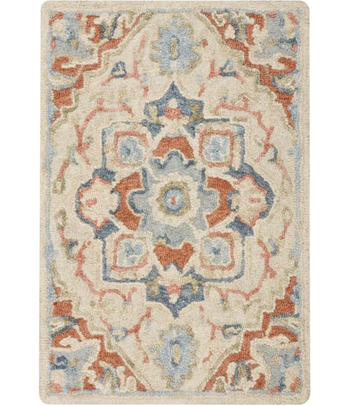 Nourison Home Maison Cream / Ivory MSO06 2ft. x 3ft. Rect. Rug