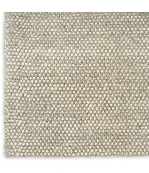 DKNY Pure Rows Grey ROW01 5ft.3in. x 7ft.3in. Rect. Rug