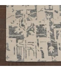 Nourison Silk Shadows Ivory Grey SHA19 2 ft. X 3 ft. Rect. Rug