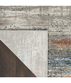 Nourison Home Rustic Textures Grey RUS12 6ft. x 9ft. Rect. Rug