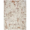 Nourison Home Quarry QUA01 Ivory Rust 7 ft. 10 in. X 9 ft. 10 in. Area Rug