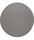 Nourison Home Courtyard Black COU01 5ft. x Round Round Rug