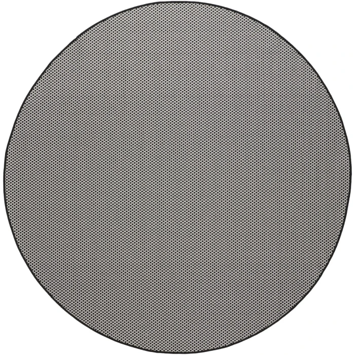 Nourison Home Courtyard Black COU01 5ft. x Round Round Rug