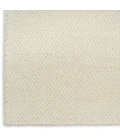 DKNY Pure Rows Cream / Ivory ROW01 5ft.3in. x 7ft.3in. Rect. Rug