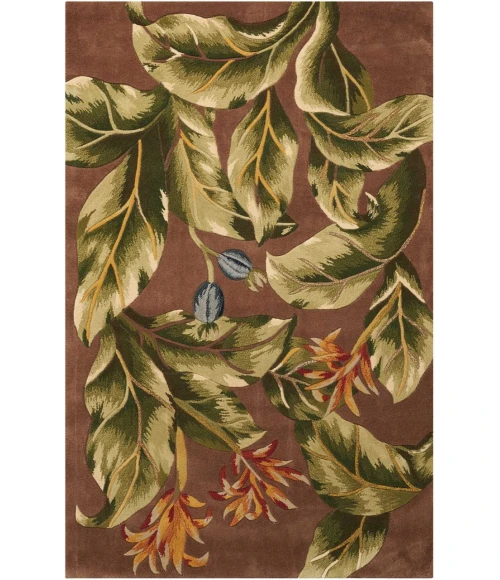 Nourison Tropics Area Rug TS02-Khaki