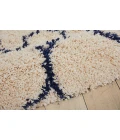 Nourison Amore Runner Area Rug AMOR2-Ivory/Blue