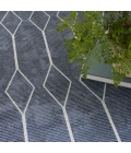 Nicole Curtis Machine Washable Series 1 Area Rug SR107 Navy