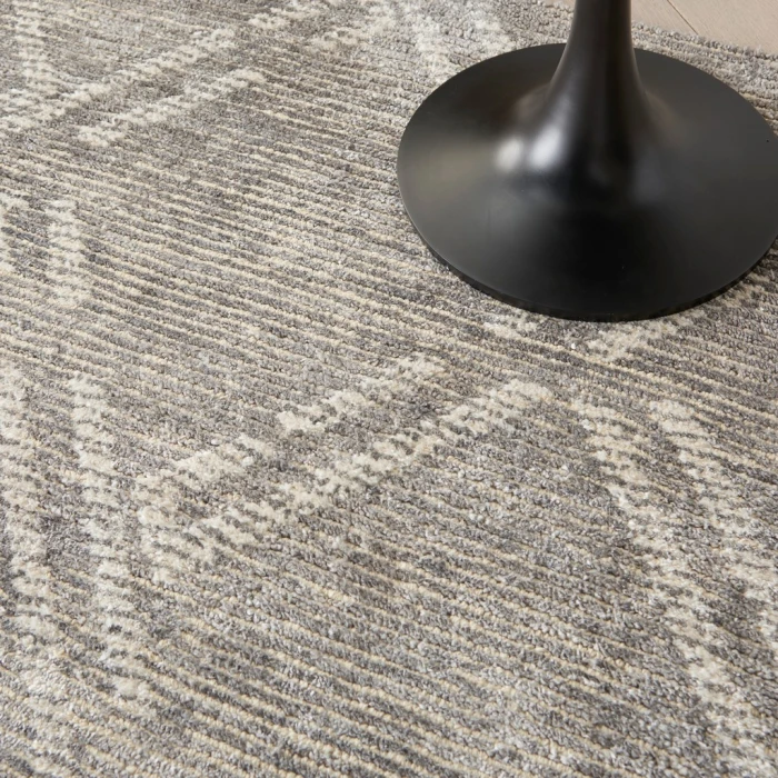 Nourison Venosa Area Rug VSN01-Grey/Ivory