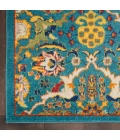 Nourison Allur Area Rug ALR03-Turquoise Ivory