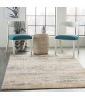 Michael Amini MA90 Uptown Area Rug UPT03-Beige/Aqua