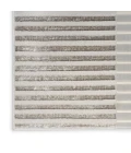 Inspire Me! Home Décor Brushstrokes Area Rug BSK04 Silver Grey
