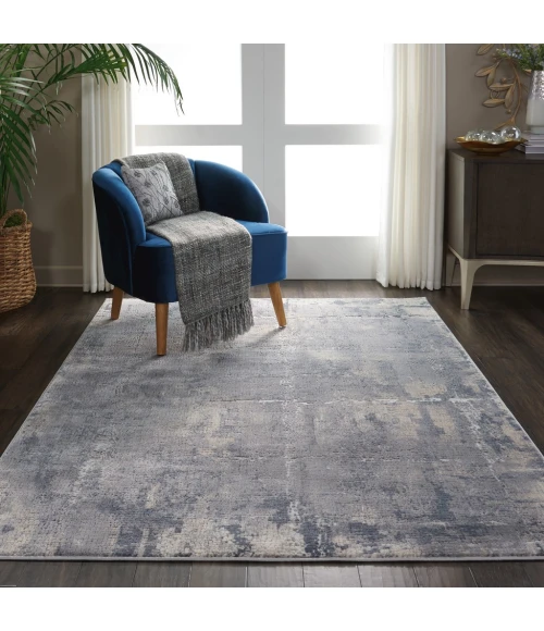 Nourison Rustic Textures Area Rug RUS06-Grey/Beige