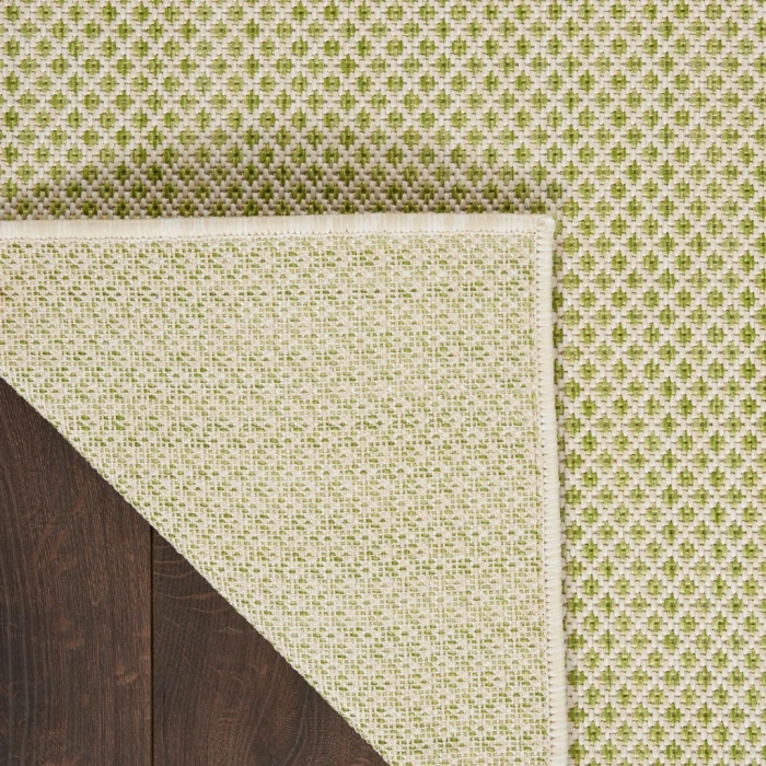 Nourison Courtyard Area Rug COU01-Ivory Green