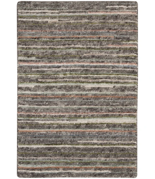 Nourison Plateau Area Rug PAE01-Grey/Green