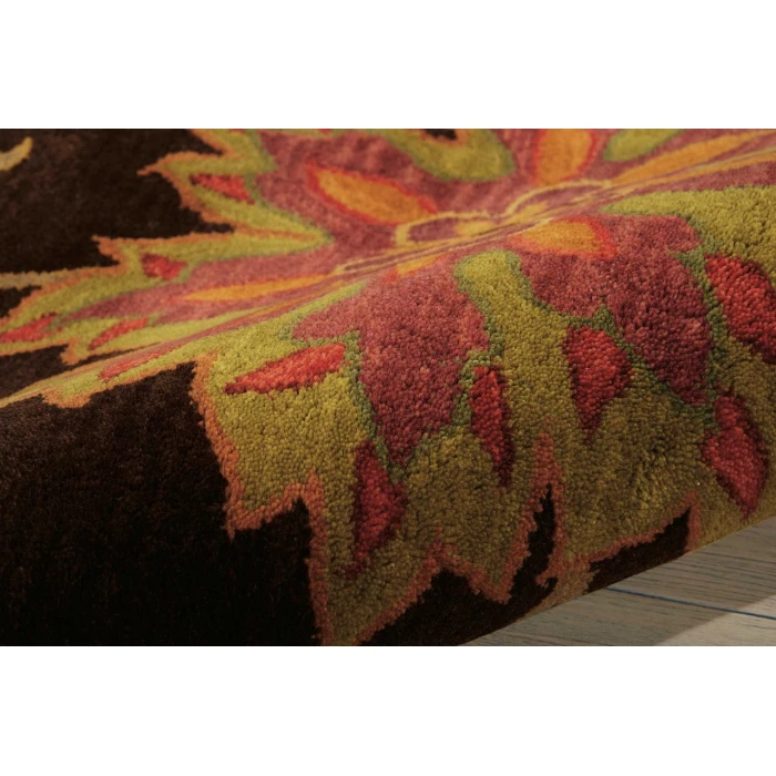 Nourison Home Jaipur Brown JA41 3ft.9in. x 5ft.9in. Rect. Rug