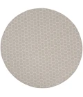 Nourison Twist Reversible Grey TWS01 8 ft. X Round Rug
