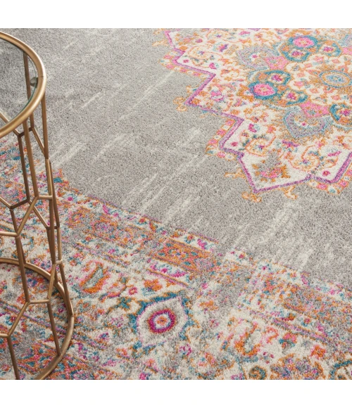 Nourison Passion Area Rug PSN03 Grey 10' x 14'