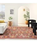Nourison Allur Area Rug ALR03-Red Multicolor