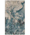 Nourison Maxell Area Rug MAE08 Ivory/Teal 2'2" x 3'9"