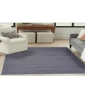 Nourison Washable Essentials Navy WAE01 4 ft. X 6 ft. Rectangle Rug