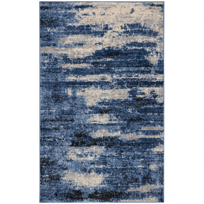 Calvin Klein River Flow Area Rug RFV01 Blue/Grey