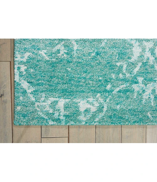 Nourison Home Silk Shadows Blue SHA10 5ft.6in. x 7ft.5in. Rect. Rug