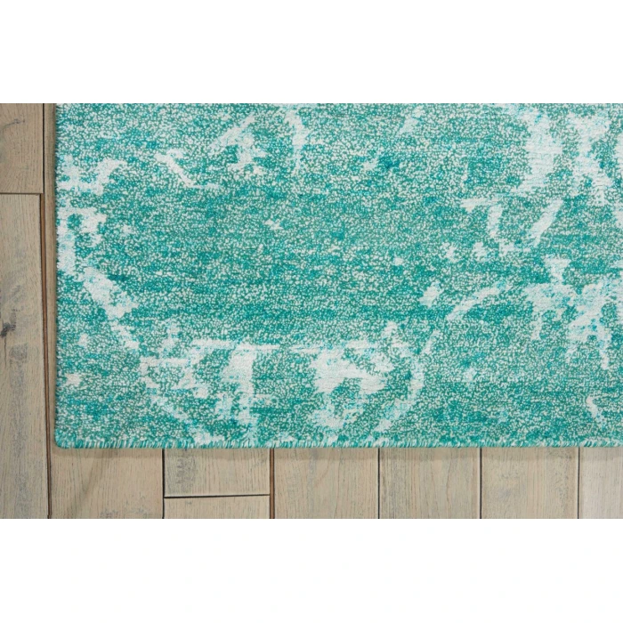 Nourison Home Silk Shadows Blue SHA10 5ft.6in. x 7ft.5in. Rect. Rug