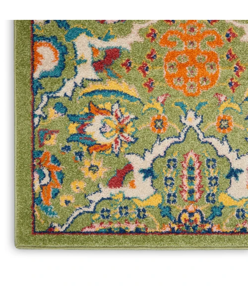 Nourison Allur Area Rug ALR03 Sage Ivory