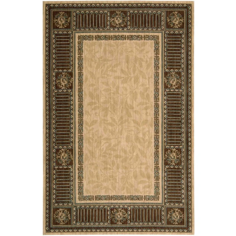 Nourison Home Vallencierre Beige VA27 5ft.3in. x 8ft.3in. Rect. Rug