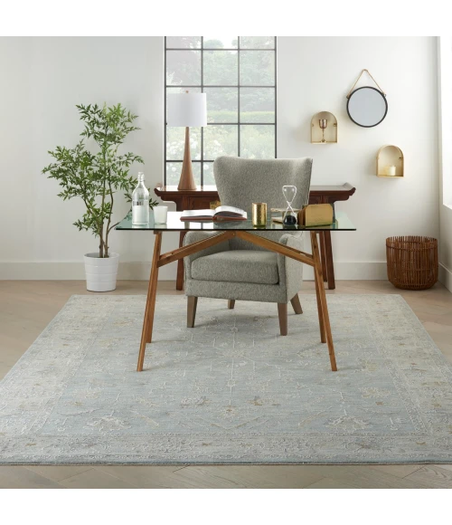 Nourison Infinite Blue IFT05 8 ft. X 10 ft. Rect. Rug