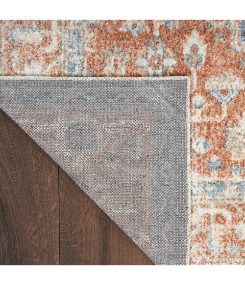 Nourison Astra Machine Washable Area Rug ASW11 Denim Multi