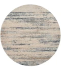 Nourison Rustic Textures Area Rug RUS04 Beige/Grey 7'10" Round