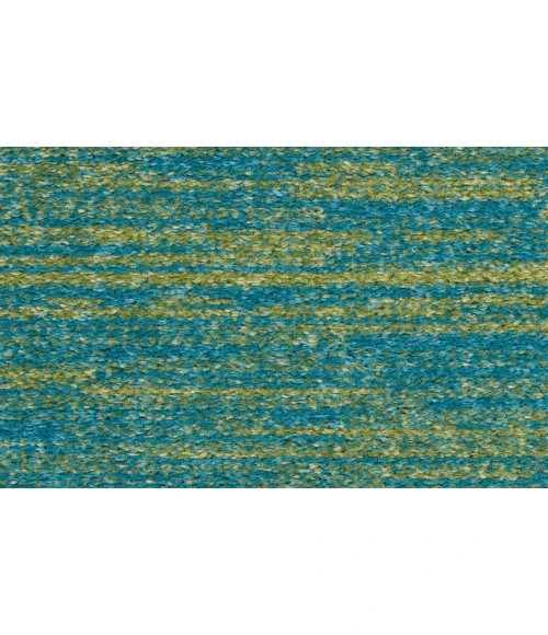 Nourison Nourison Essentials Blue Green NRE01 2 ft. 2 in. X 18 ft. Rectangle Rug