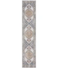 Nourison Astra Machine Washable Area Rug ASW11 Grey/Gold