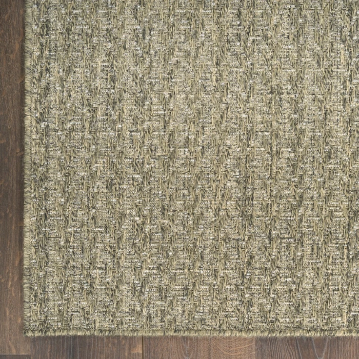 Nourison Tulum Olive TLM02 4 ft. X 6 ft. Rect. Rug