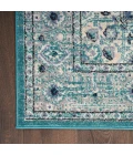 Nourison Passion Area Rug PSN03 Turquoise Grey