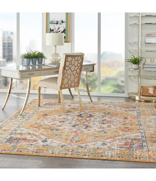 Nourison Passion Area Rug PSN23-Ivory/Yellow