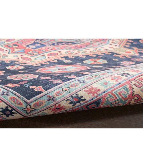 Nourison Vintage Home Navy VNH03 5 ft. X 7 ft. Rectangle Rug