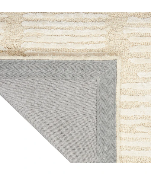 Calvin Klein Linear Area Rug LNR01 Ivory