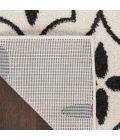 Nourison Home Nourison Essentials Ivory Black NRE04 6 ft. X 9 ft. Rectangle Rug