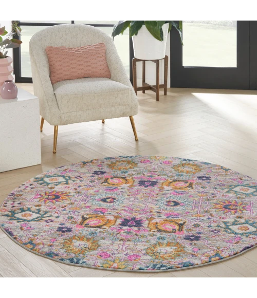 Nourison Passion Area Rug PSN01 Silver