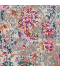 Nourison Passion Round Area Rug PSN22-Grey/Multi