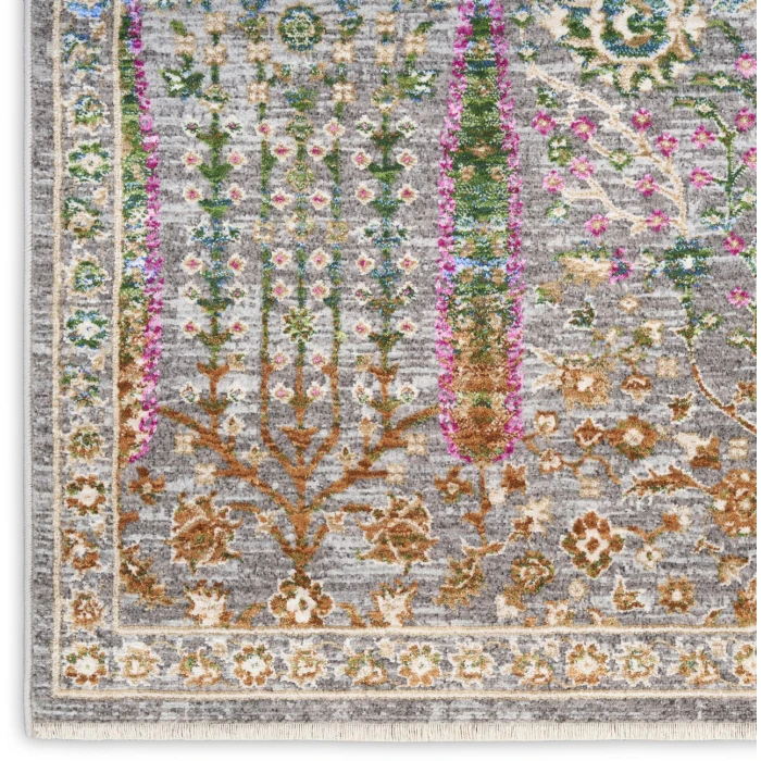 Nourison Home Vintage Harmony Blue VHH01 5ft.3in. x 7ft.6in. Rect. Rug