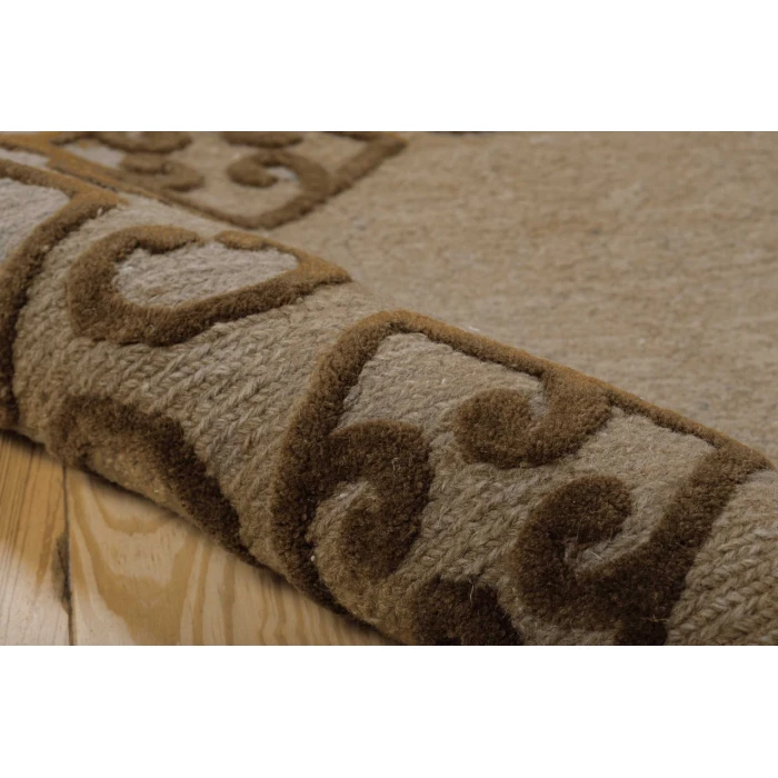 Nourison Home Ambrose Brown AMB01 5ft.6in. x 7ft.5in. Rect. Rug