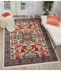 Nourison Home Oakdale White OKD06 7ft.10in. x 10ft. Rect. Rug