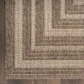 Nourison Tulum Brown TLM04 5 ft. 3 in. X 7 ft. Rect. Rug