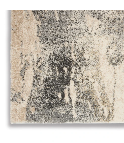 Nourison Fusion Area Rug FSS16-Cream Grey