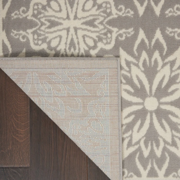 Nourison Jubilant Area Rug JUB06-Ivory/Grey