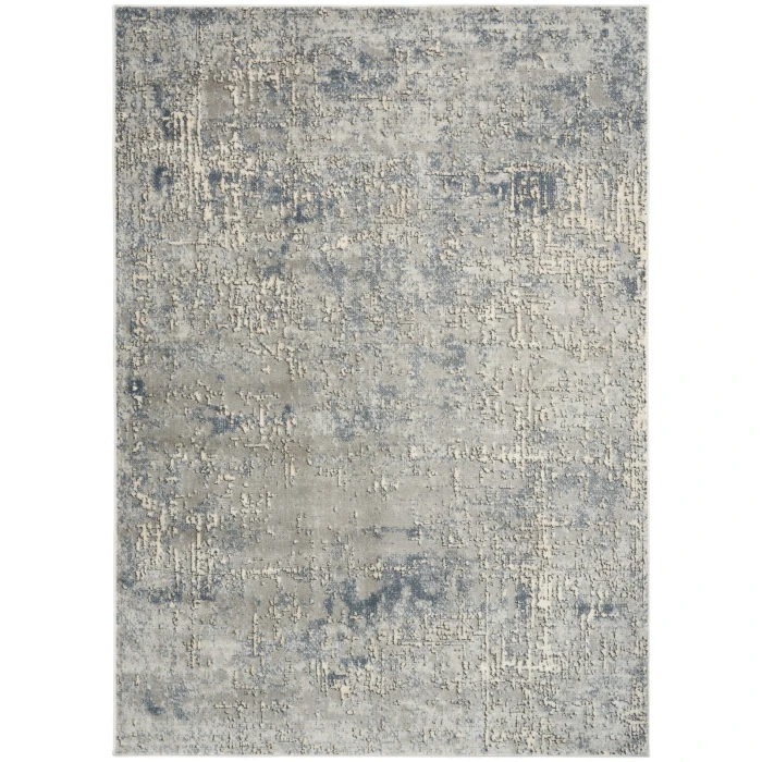 Nourison Quarry Dark Grey QUA17 6 ft. X 9 ft. Rect. Rug